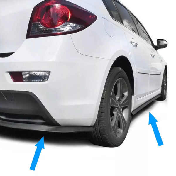 Saia Spoiler Front Lip Spoiler Spoiler Universal Ez Lip 3m - Imagem 6