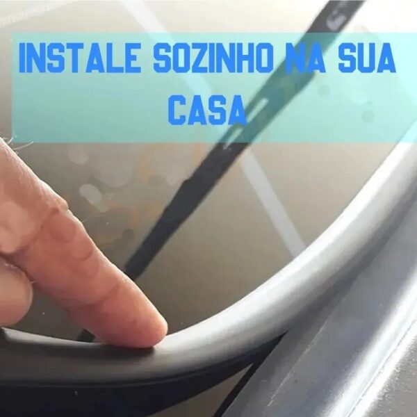 Borracha Friso Acabamento Churrasqueira Parabrisa Clio - Imagem 2