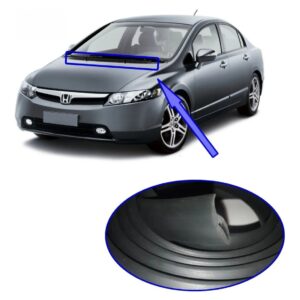 Borracha Grade Churrasqueira New Civic 2007-2015