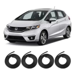 Kit 4 Borrachas De Vedação Honda Fit 2009 2010 2011 4 Portas