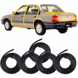 Kit Borracha Porta E Porta Malas Monza 4 Portas 91 92 93 94